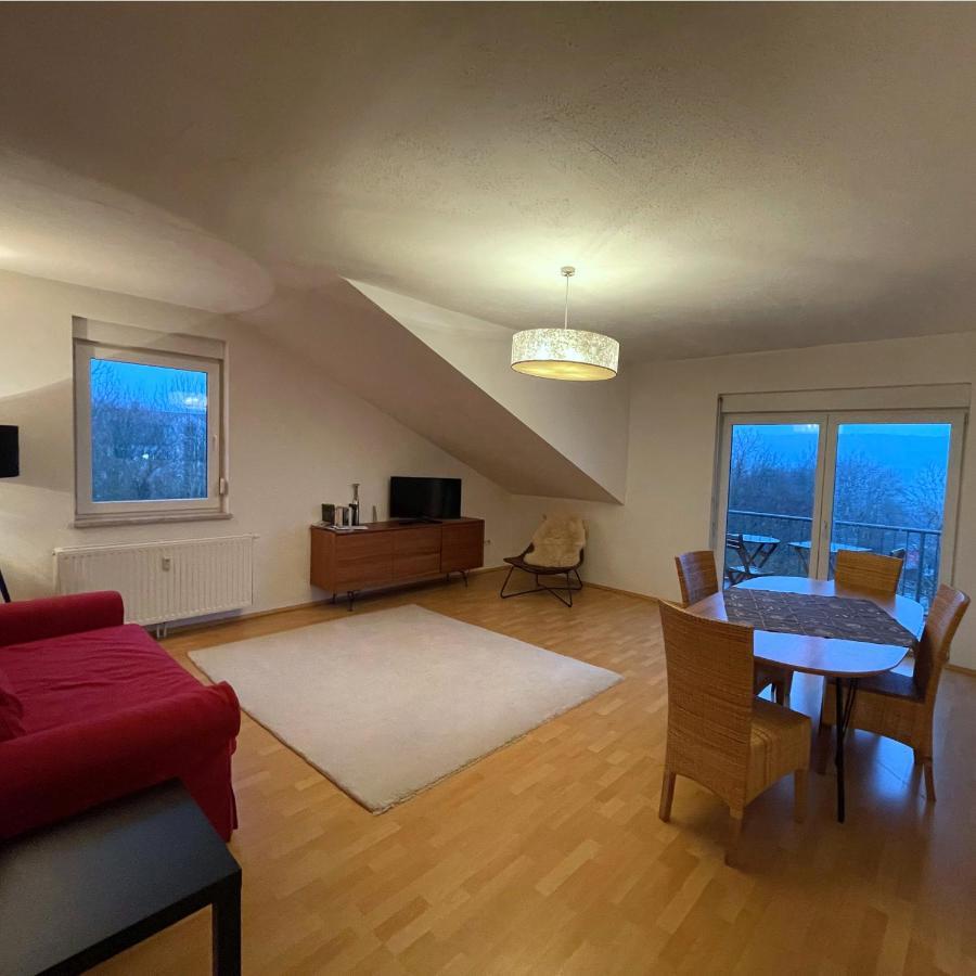 Ferienwohnung Balkonblick Am Hirschberg Sankt Wendel Esterno foto