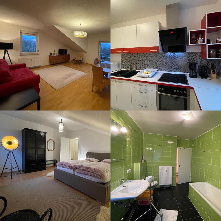 Ferienwohnung Balkonblick Am Hirschberg Sankt Wendel Esterno foto